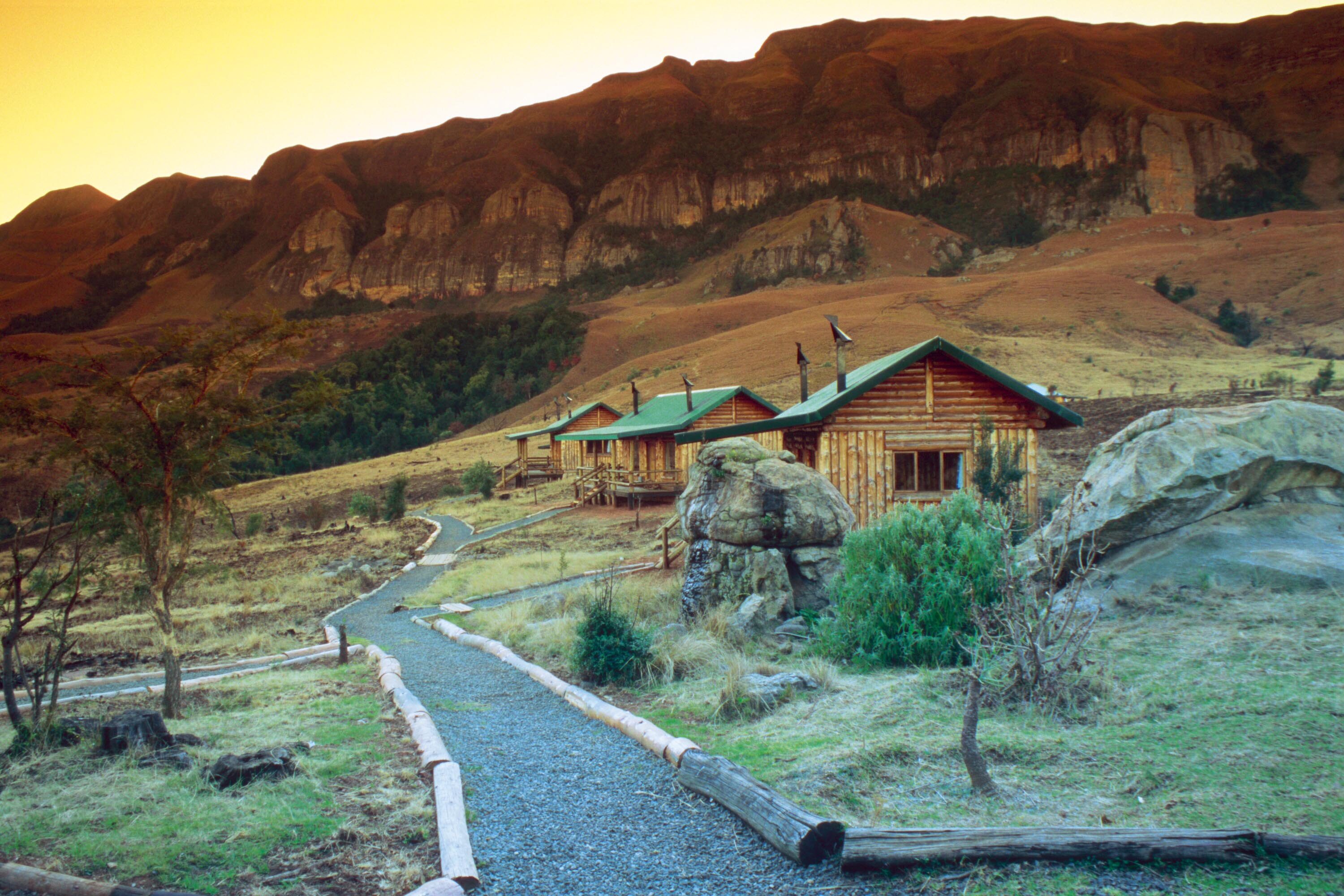 Budget Lodge für Wander Safaris im Drakensberg, Südafrika