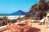 Budget Hotel nahe Durban am Strand in Südafrika