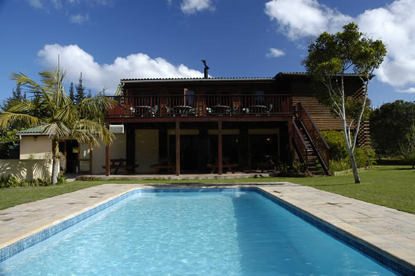 Budget Hotel an der Garden Route von Südafrika in Knysna