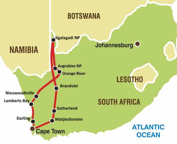 Geführte Camping Gruppenreise entlang Südafrikas Westküste als Rundreise ab Cape Town Geführte Camping Gruppenreise entlang Südafrikas Westküste als Rundreise ab Cape Town