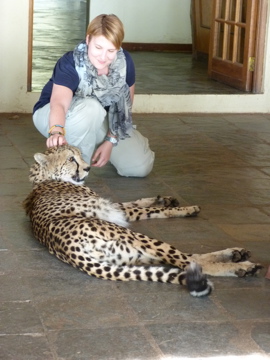 SafariScout Kundin Nicole kam in Afrika ganz nah ans Wildlife