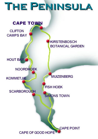 Kapstadt Tagestour zum Kap der Guten Hoffnung
