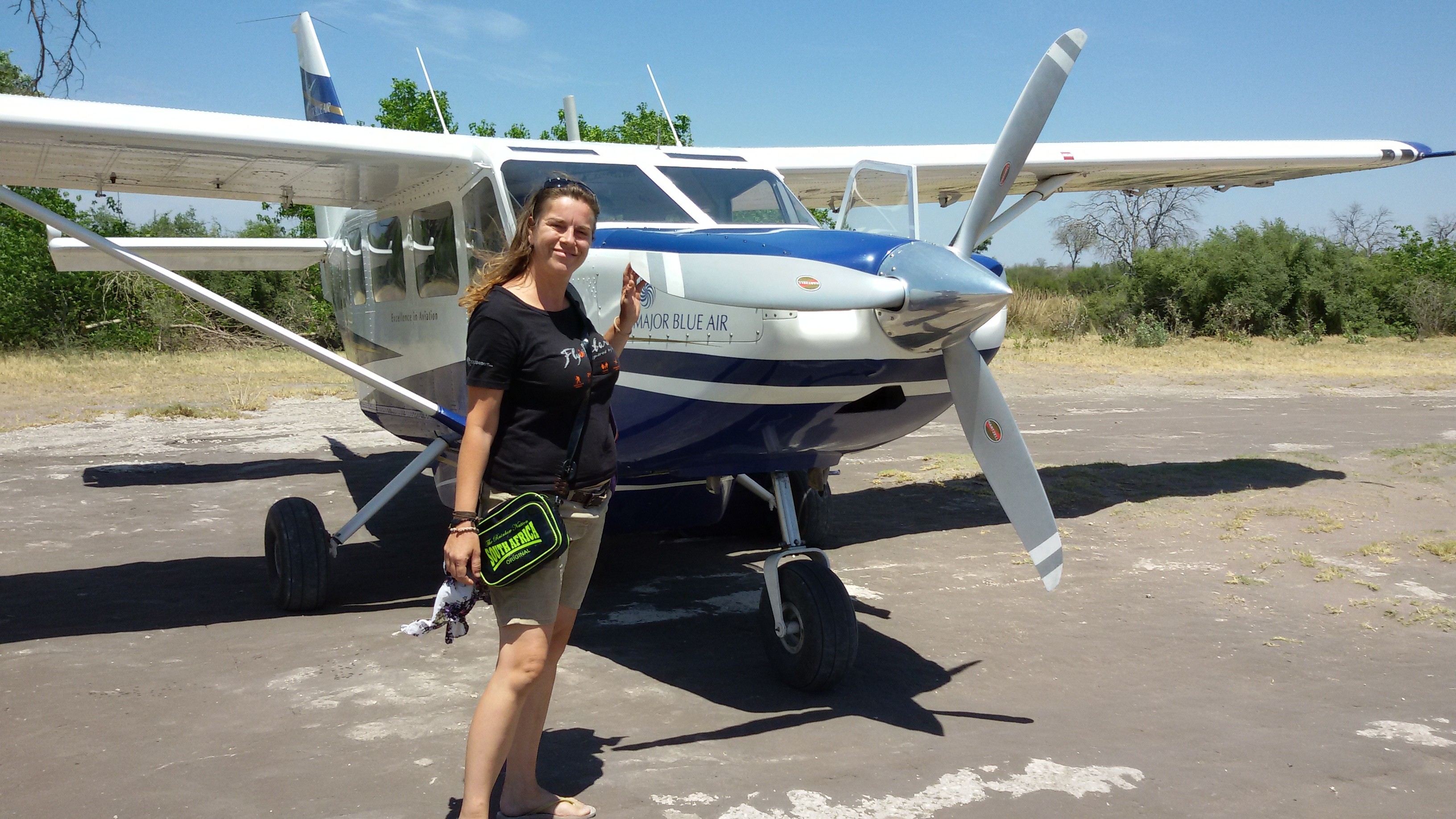 Fly In Safari in Afrika mit Kleinflugzeugen auf Landepisten