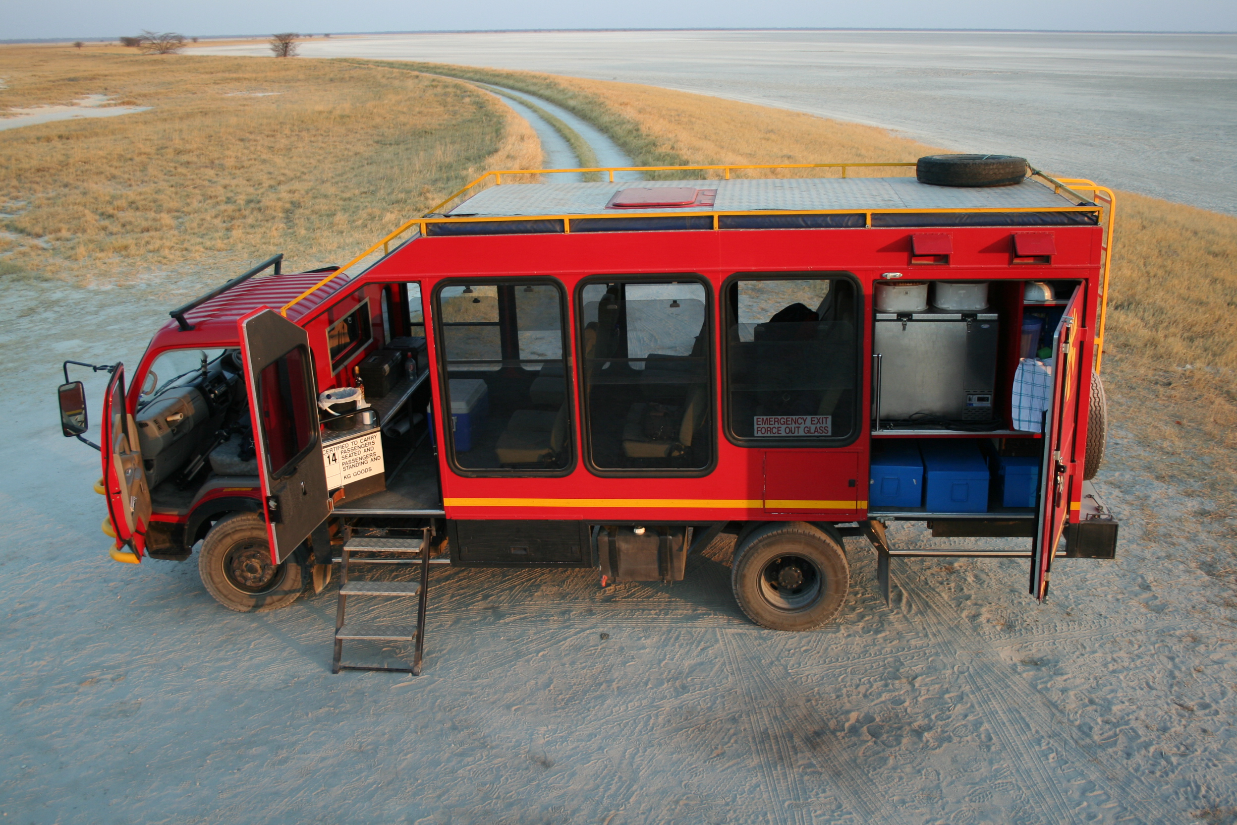 Safari Truck in Afrika: Botswana